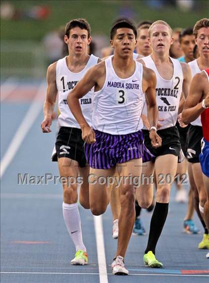 Thumbnail 1 in CIF CS Masters Championships (Boys Track Events) photogallery.