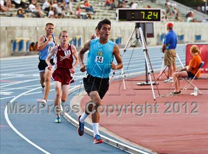 Thumbnail 2 in CIF CS Masters Championships (Boys Track Events) photogallery.