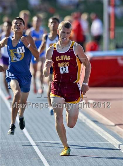 Thumbnail 1 in CIF CS Masters Championships (Boys Track Events) photogallery.