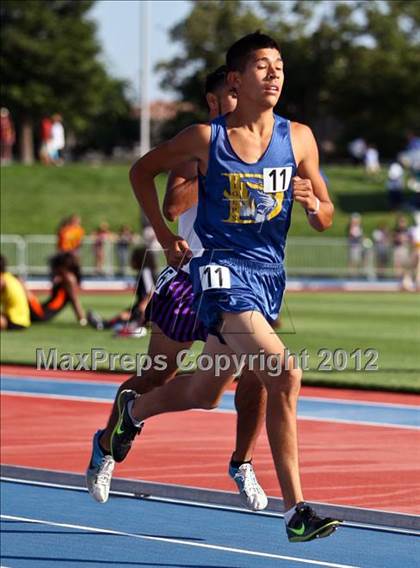 Thumbnail 1 in CIF CS Masters Championships (Boys Track Events) photogallery.