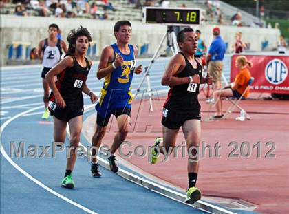 Thumbnail 2 in CIF CS Masters Championships (Boys Track Events) photogallery.