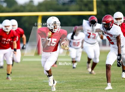 Thumbnail 1 in South Aiken vs Bamberg-Ehrhardt (Scrimmage) photogallery.