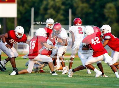 Thumbnail 2 in South Aiken vs Bamberg-Ehrhardt (Scrimmage) photogallery.