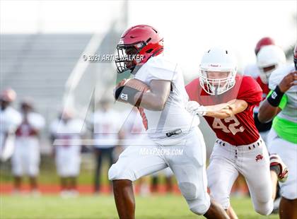 Thumbnail 1 in South Aiken vs Bamberg-Ehrhardt (Scrimmage) photogallery.