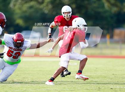 Thumbnail 2 in South Aiken vs Bamberg-Ehrhardt (Scrimmage) photogallery.