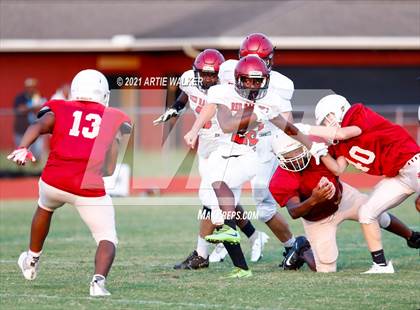 Thumbnail 2 in South Aiken vs Bamberg-Ehrhardt (Scrimmage) photogallery.