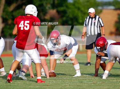 Thumbnail 1 in South Aiken vs Bamberg-Ehrhardt (Scrimmage) photogallery.