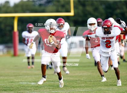 Thumbnail 2 in South Aiken vs Bamberg-Ehrhardt (Scrimmage) photogallery.
