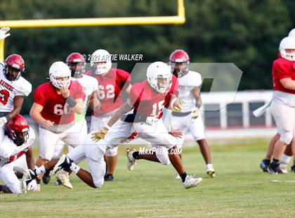 Thumbnail 3 in South Aiken vs Bamberg-Ehrhardt (Scrimmage) photogallery.