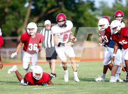 Thumbnail 1 in South Aiken vs Bamberg-Ehrhardt (Scrimmage) photogallery.