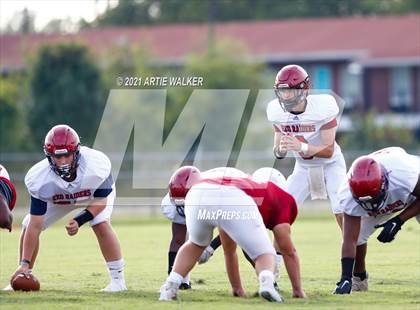Thumbnail 3 in South Aiken vs Bamberg-Ehrhardt (Scrimmage) photogallery.