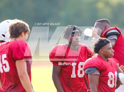 Thumbnail 1 in South Aiken vs Bamberg-Ehrhardt (Scrimmage) photogallery.