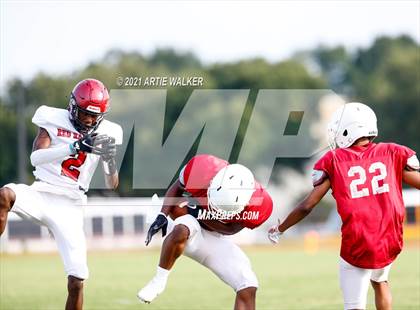 Thumbnail 1 in South Aiken vs Bamberg-Ehrhardt (Scrimmage) photogallery.