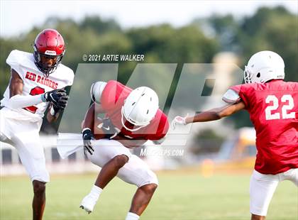 Thumbnail 3 in South Aiken vs Bamberg-Ehrhardt (Scrimmage) photogallery.
