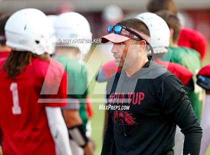 Thumbnail 3 in South Aiken vs Bamberg-Ehrhardt (Scrimmage) photogallery.