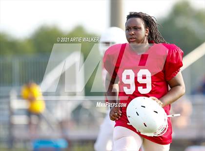 Thumbnail 1 in South Aiken vs Bamberg-Ehrhardt (Scrimmage) photogallery.