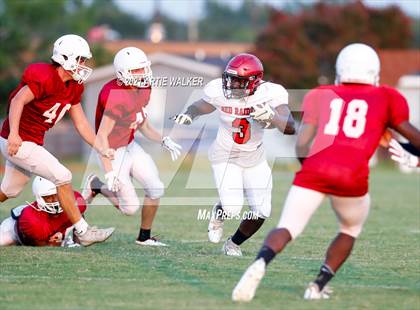 Thumbnail 2 in South Aiken vs Bamberg-Ehrhardt (Scrimmage) photogallery.
