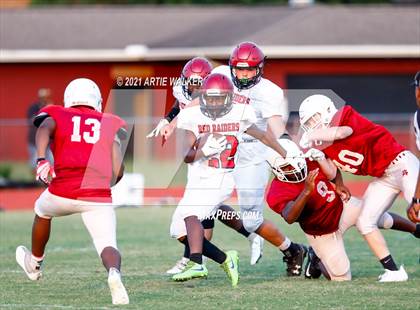 Thumbnail 3 in South Aiken vs Bamberg-Ehrhardt (Scrimmage) photogallery.