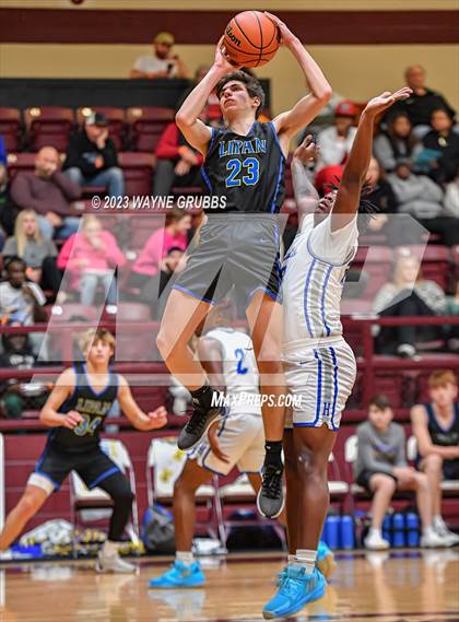Thumbnail 2 in Hooks vs. Lipan (Holiday Hoops Tournament) photogallery.