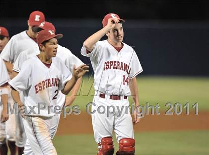 Thumbnail 2 in Esperanza vs. Woodrow Wilson (CIF SS D1 Semifinal) photogallery.