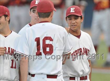 Thumbnail 3 in Esperanza vs. Woodrow Wilson (CIF SS D1 Semifinal) photogallery.