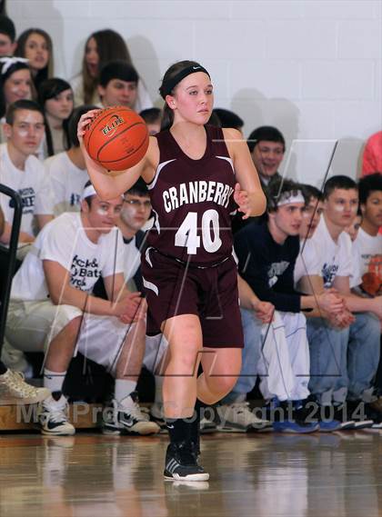 Thumbnail 1 in Cranberry Area vs Clarion-Limestone (PIAA D9 AA 1st Rd) photogallery.