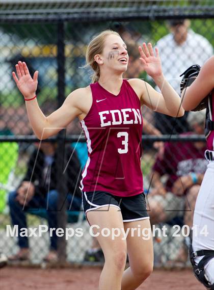 Thumbnail 3 in Solvay vs. Eden (NYSPHSAA Class B Final) photogallery.