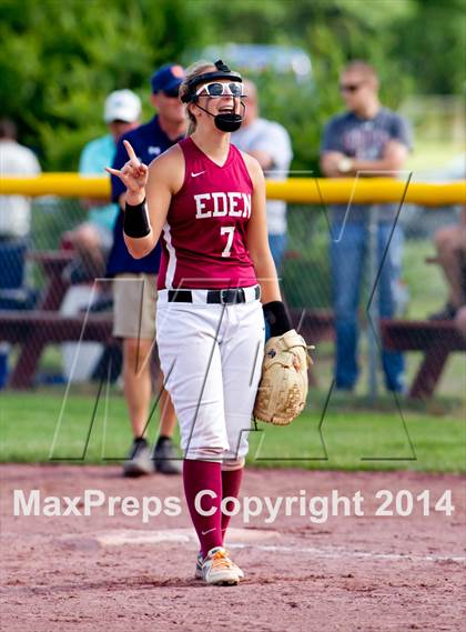 Thumbnail 3 in Solvay vs. Eden (NYSPHSAA Class B Final) photogallery.