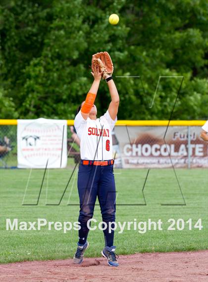 Thumbnail 2 in Solvay vs. Eden (NYSPHSAA Class B Final) photogallery.