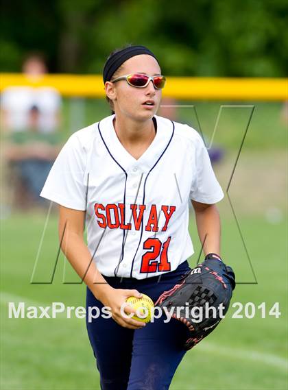 Thumbnail 2 in Solvay vs. Eden (NYSPHSAA Class B Final) photogallery.