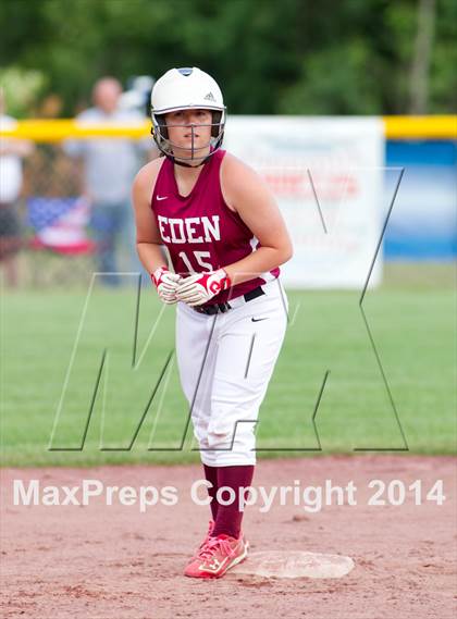 Thumbnail 2 in Solvay vs. Eden (NYSPHSAA Class B Final) photogallery.