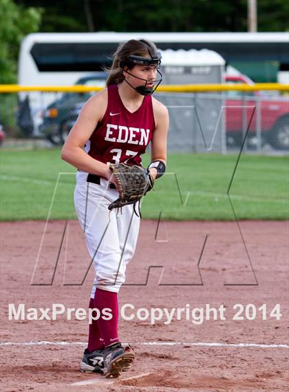 Thumbnail 3 in Solvay vs. Eden (NYSPHSAA Class B Final) photogallery.
