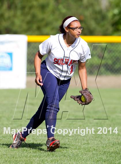 Thumbnail 3 in Solvay vs. Eden (NYSPHSAA Class B Final) photogallery.