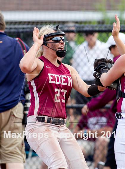 Thumbnail 2 in Solvay vs. Eden (NYSPHSAA Class B Final) photogallery.