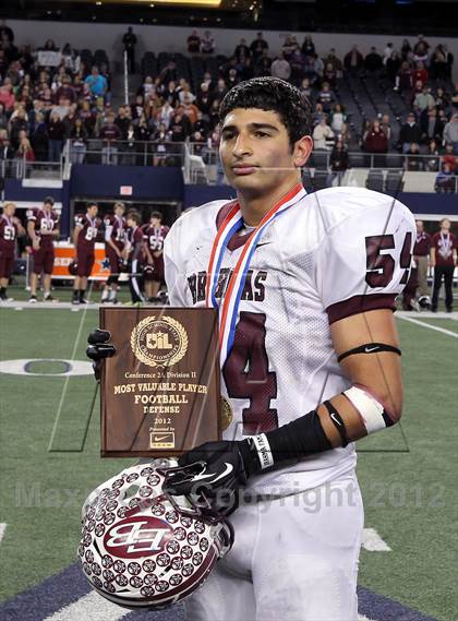 Thumbnail 3 in East Bernard vs. Mildred (UIL 2A Division 2 Final) photogallery.