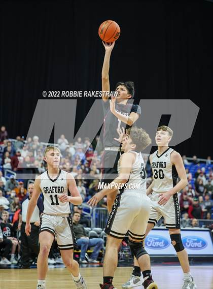 Thumbnail 1 in Graford vs. Texline (UIL 1A State Final) photogallery.
