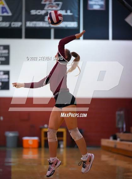 Thumbnail 3 in Notre Dame Prep vs. Red Mountain photogallery.