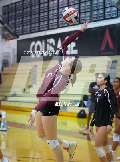 Thumbnail 3 in Notre Dame Prep vs. Red Mountain photogallery.