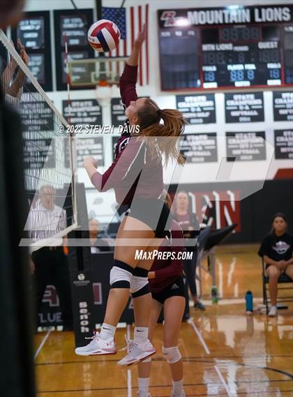 Thumbnail 2 in Notre Dame Prep vs. Red Mountain photogallery.