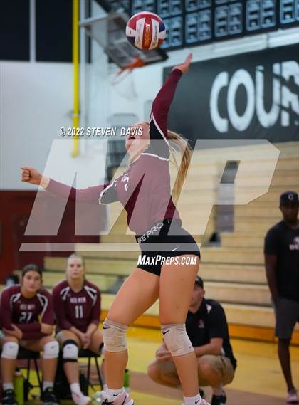 Thumbnail 3 in Notre Dame Prep vs. Red Mountain photogallery.