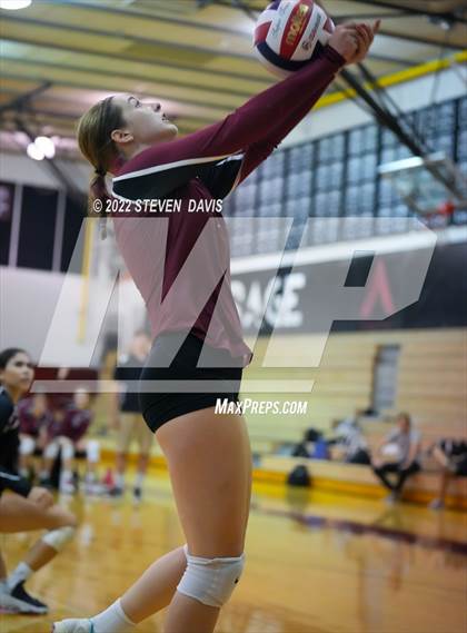 Thumbnail 3 in Notre Dame Prep vs. Red Mountain photogallery.