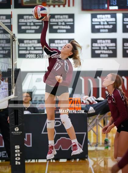 Thumbnail 3 in Notre Dame Prep vs. Red Mountain photogallery.