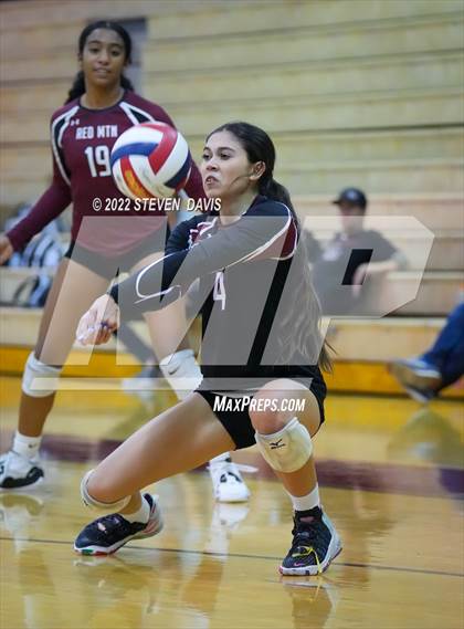 Thumbnail 2 in Notre Dame Prep vs. Red Mountain photogallery.