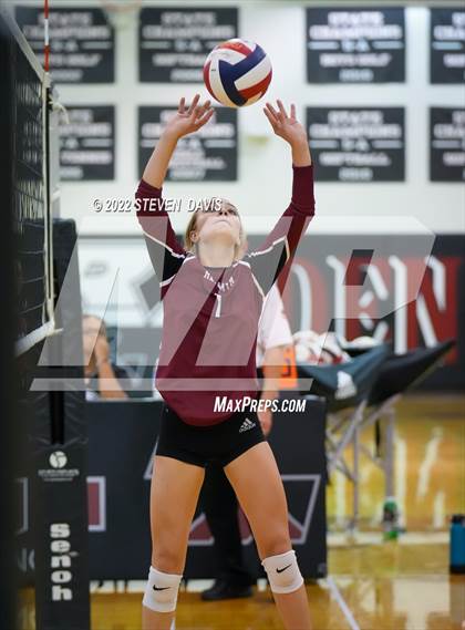 Thumbnail 3 in Notre Dame Prep vs. Red Mountain photogallery.