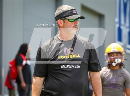Thumbnail 3 in Cleveland Central vs Desoto Central (U of Memphis 7v7) photogallery.