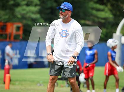 Thumbnail 2 in Cleveland Central vs Desoto Central (U of Memphis 7v7) photogallery.