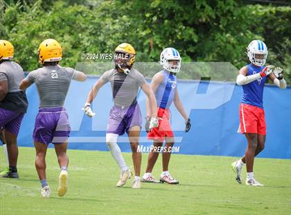 Thumbnail 1 in Cleveland Central vs Desoto Central (U of Memphis 7v7) photogallery.