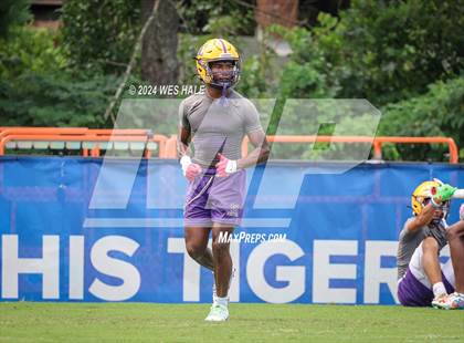 Thumbnail 2 in Cleveland Central vs Desoto Central (U of Memphis 7v7) photogallery.
