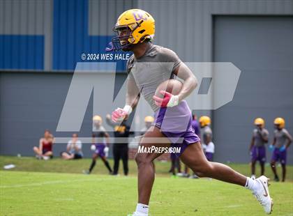 Thumbnail 3 in Cleveland Central vs Desoto Central (U of Memphis 7v7) photogallery.