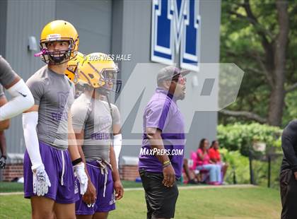 Thumbnail 2 in Cleveland Central vs Desoto Central (U of Memphis 7v7) photogallery.